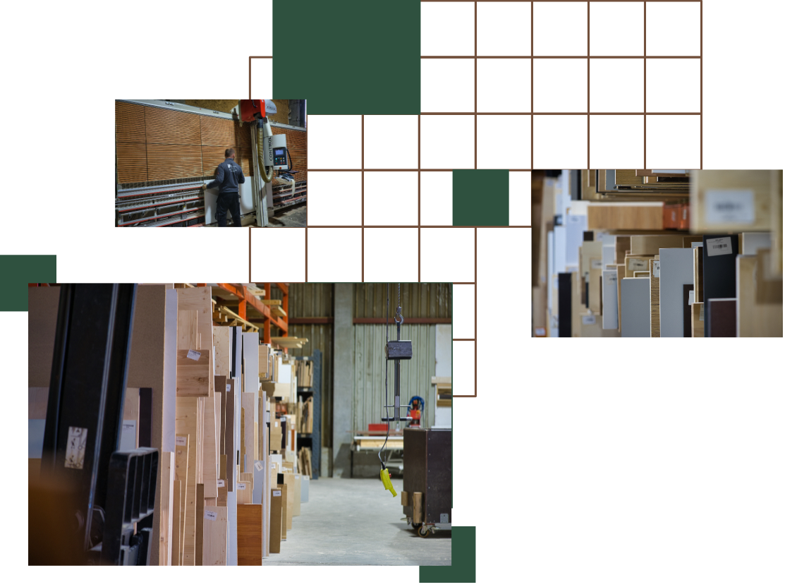 Holz Keller Firmengebäude